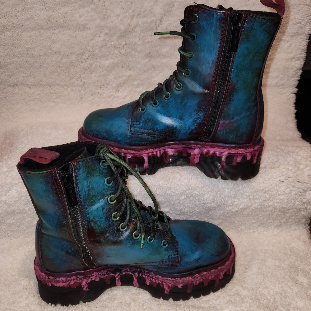 Dr Marten Boots Leather